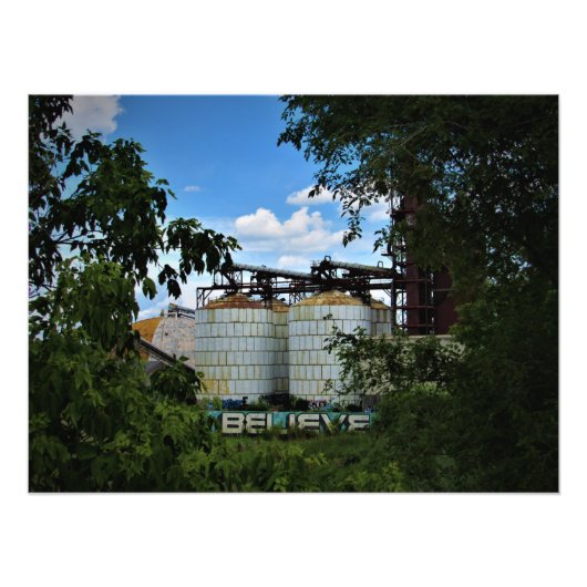 "Terminaal vergeten" fotoprint Foto Afdruk (Voorkant)
