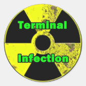 Terminal Infection Radiation sticker Ontwerp (Voorkant)