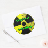 Terminal Infection Radiation sticker Ontwerp (Envelop)