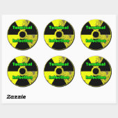 Terminal Infection Radiation sticker Ontwerp (Vel)
