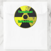 Terminal Infection Radiation sticker Ontwerp (Tas)