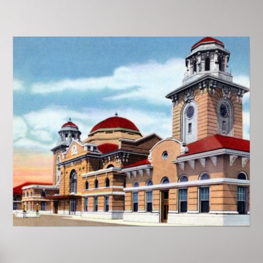 Terminal Station Birmingham Alabama Poster (Voorkant)