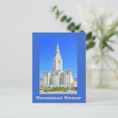 Terminal Tower, Cleveland, Ohio, VS Briefkaart (Staand voorkant)
