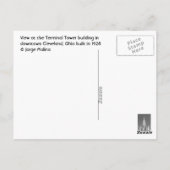 Terminal Tower, Cleveland, Ohio, VS Briefkaart (Achterkant)