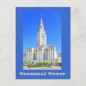 Terminal Tower, Cleveland, Ohio, VS Briefkaart (Voorkant)