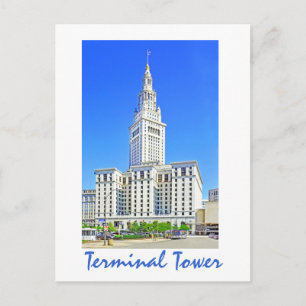 Terminal Tower, Cleveland, Ohio, VS Briefkaart