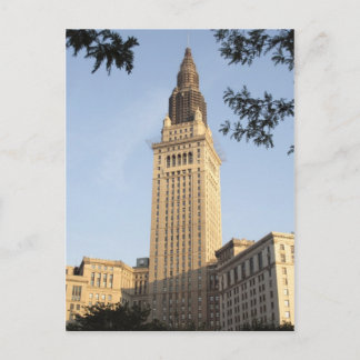 Terminal Tower met Grillwork Briefkaart