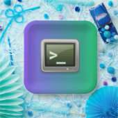 terminal voor papieren Borden Papieren Bordje (Feest)