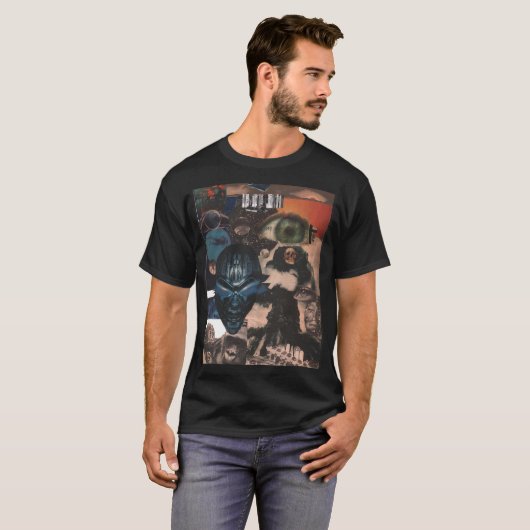 Terminator-collage" T-shirt (Voorkant volledig)