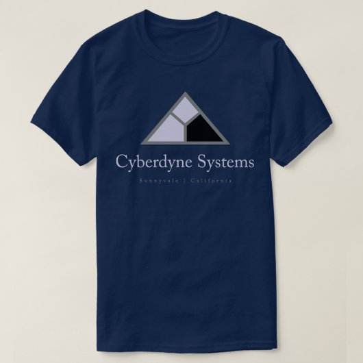 Terminator Cyberdyne-systemen T-shirt (Design voorkant)