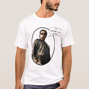 Terminator olie geschilderd t-shirt