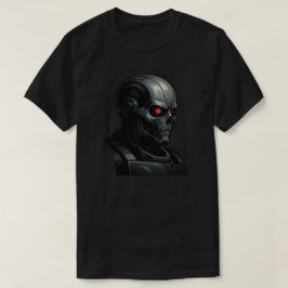 Terminator Skull Power Force Graphic Design Cool  T-shirt