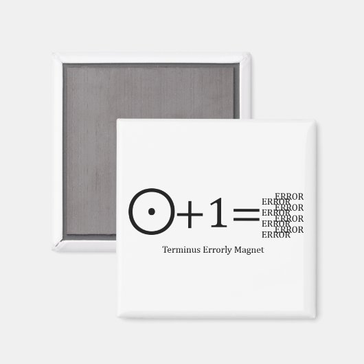 Termininus Errorly Magnet (Voorkant / Achterkant)