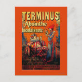 Terminus Absinthe  PosterEurope Briefkaart (Voorkant)