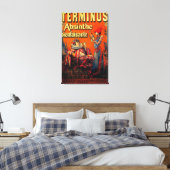 Terminus Absinthe  PosterEurope Canvas Afdruk (Insitu (Slaapkamer))