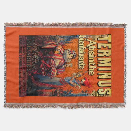 Terminus Absinthe  PosterEurope Deken (Voorkant)