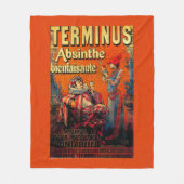 Terminus Absinthe  PosterEurope Fleece Deken (Voorkant)