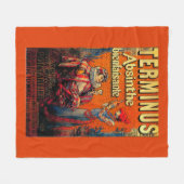 Terminus Absinthe  PosterEurope Fleece Deken (Voorkant (Horizontaal))