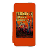 Terminus Absinthe PosterEurope Incipio iPhone Portemonnee Hoesje (Voorkant Agenda)