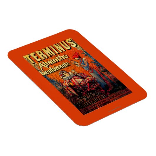 Terminus Absinthe  PosterEurope Magneet (Rechterzijde)