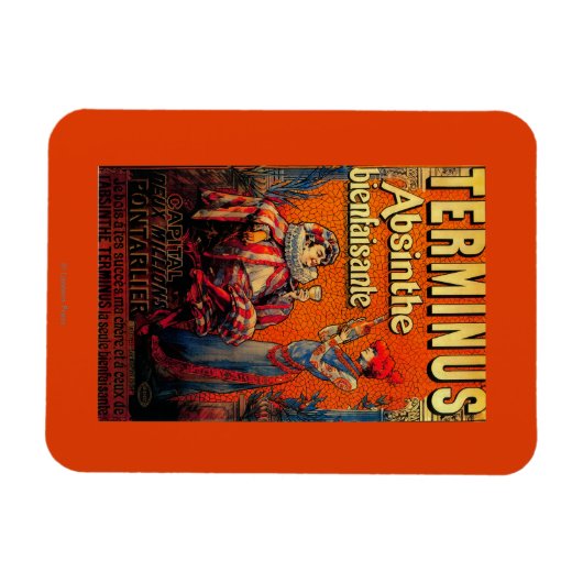 Terminus Absinthe  PosterEurope Magneet (Horizontaal)