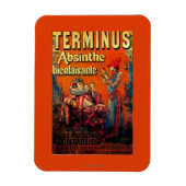 Terminus Absinthe  PosterEurope Magneet (Verticaal)