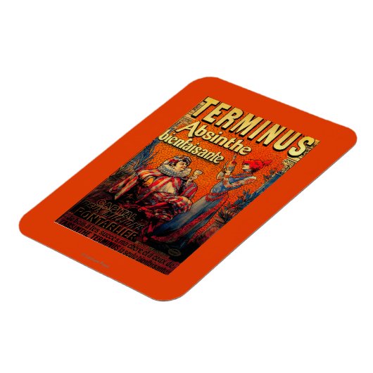 Terminus Absinthe  PosterEurope Magneet (Linkerzijde)