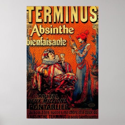 Terminus Absinthe  PosterEurope Poster (Voorkant)