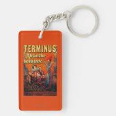 Terminus Absinthe  PosterEurope Sleutelhanger (achterkant)