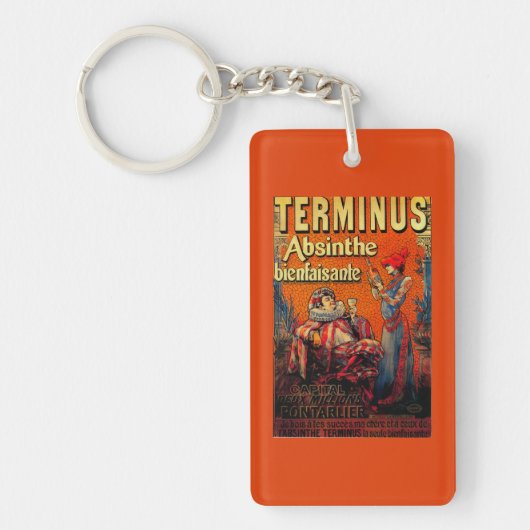 Terminus Absinthe  PosterEurope Sleutelhanger (Voorkant)