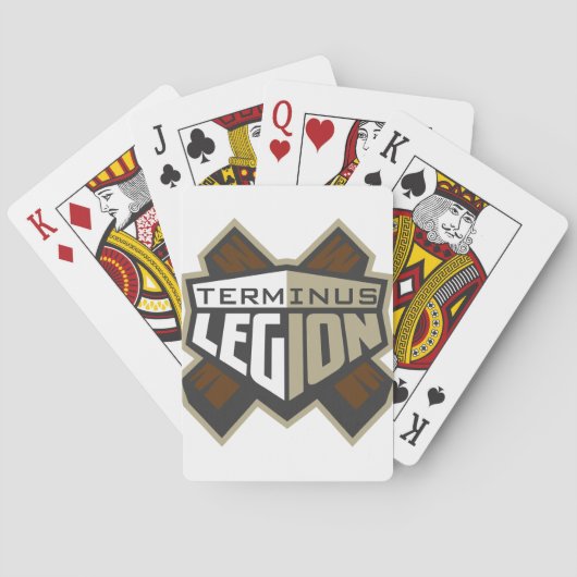 Terminus Legion Logo Speelkaarten (Achterkant)