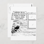 Termite leest lijst met ingrediënten briefkaart (Voorkant / Achterkant)