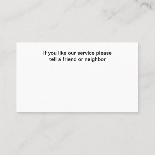 Termite Pest Control Business Cards New Visitekaartje (Achterkant)