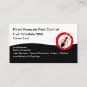 Termite Pest Control Business Cards New Visitekaartje (Voorkant)