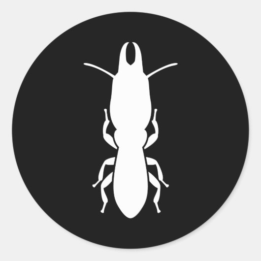 Termite Ronde Sticker (Voorkant)