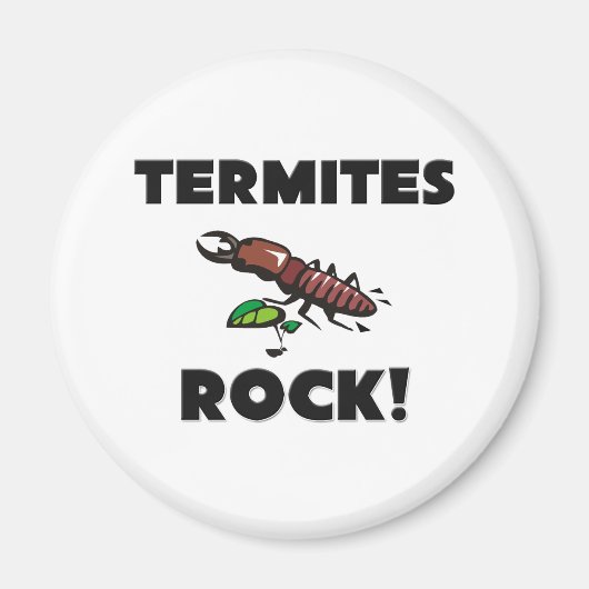 Termites Rock Magneet (Voorkant)