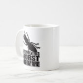 Termites Termite - Entomology Geek Koffiemok (Voorkant links)