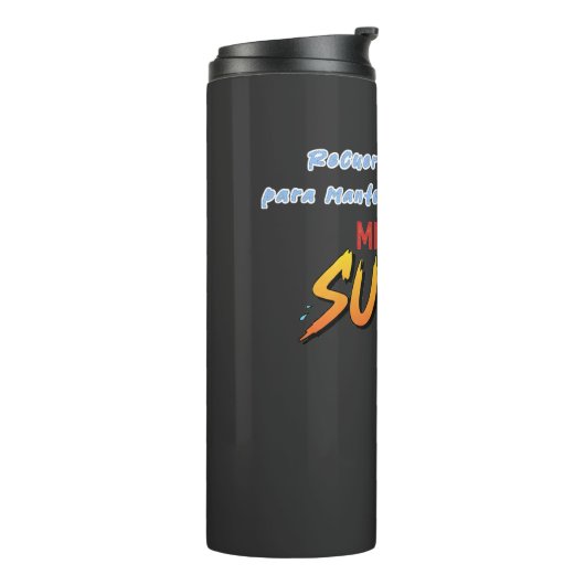 Termo bebe agua mientras sufres thermosbeker (Gedraaid links)