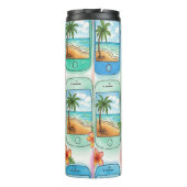 Termo celulares y fotos de playa  thermosbeker (Achterkant)