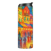 Termo fiesta playera en el centro  thermosbeker (Gedraaid links)