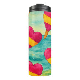 Termo helados en la playa  thermosbeker