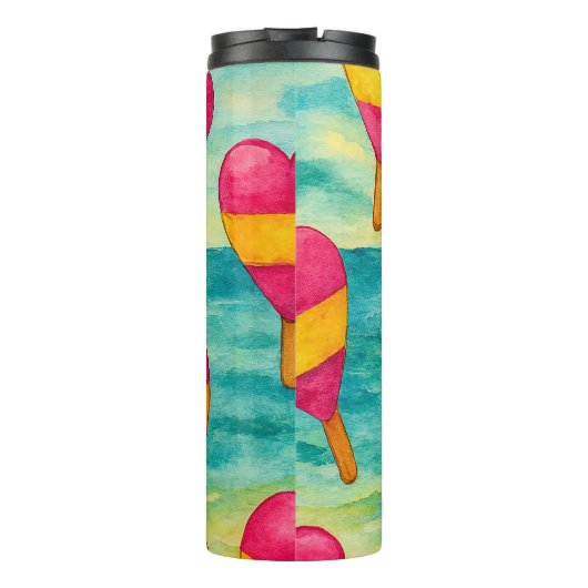 Termo helados en la playa thermosbeker (Achterkant)