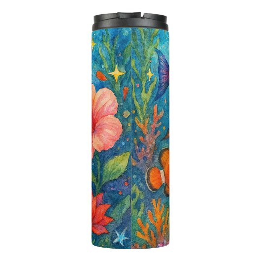 Termo peces y brillos thermosbeker (Achterkant)