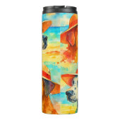 Termo perros en el mar  thermosbeker (Achterkant)