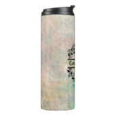 Termo U Floral Monogram Letter Thermosbeker (Gedraaid links)