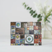 ternaire tegels briefkaart (Staand voorkant)