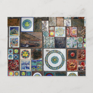 ternaire tegels briefkaart