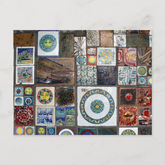 ternaire tegels briefkaart (Voorkant)