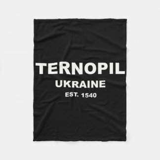 Ternopil Oekraïne Fleece Deken