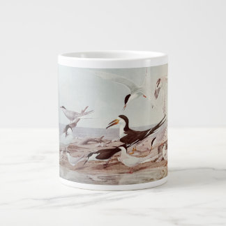 Terns en Merssenger Vogels Jumbo Koffiemok Grote Koffiekop